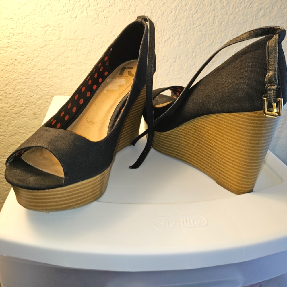 Wedge heels